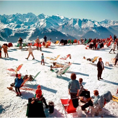 Photo de Slim Aarons "Verbier Vacation"