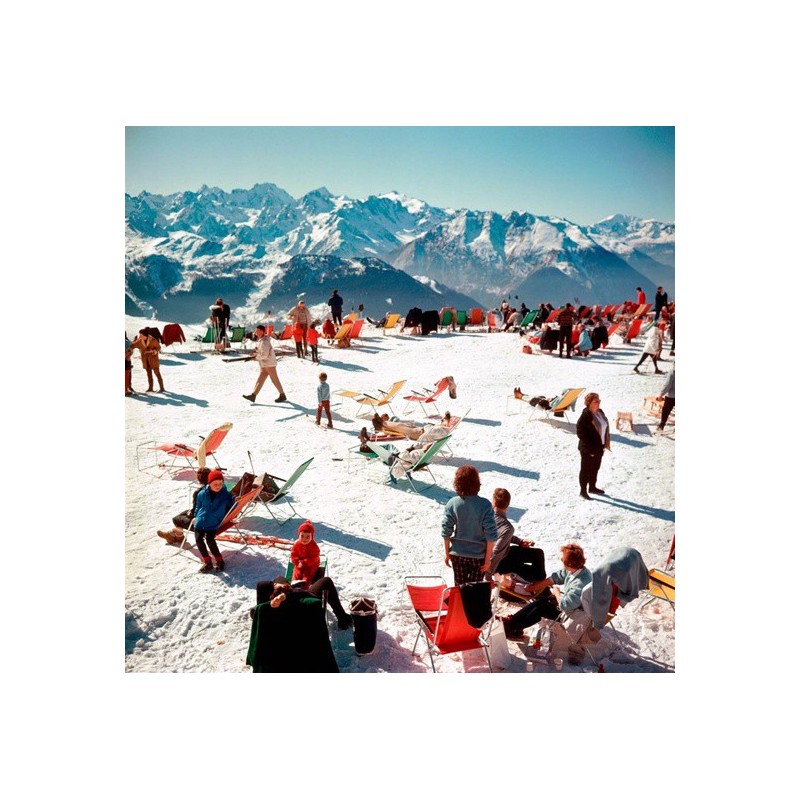 Photo de Slim Aarons "Verbier Vacation"