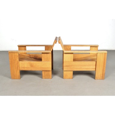 Fauteuils de Gerrit Rietveld pour Cassina