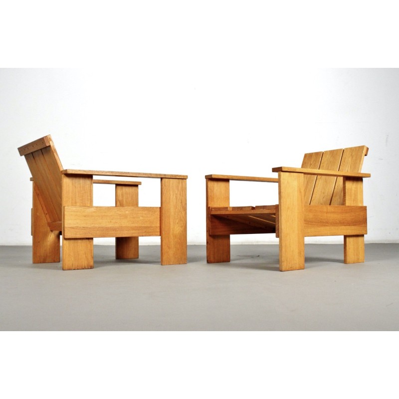 Fauteuils de Gerrit Rietveld pour Cassina