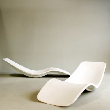 Chaise longue de Charles Zublena