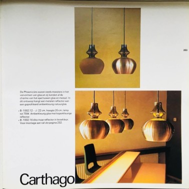 Lamps Carthago by Raak Amsterdam