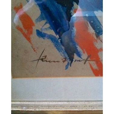 Signed and numbered lithography