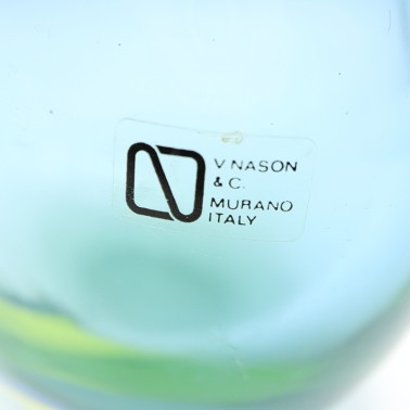 Murano glass vase by Vincenzo Nason